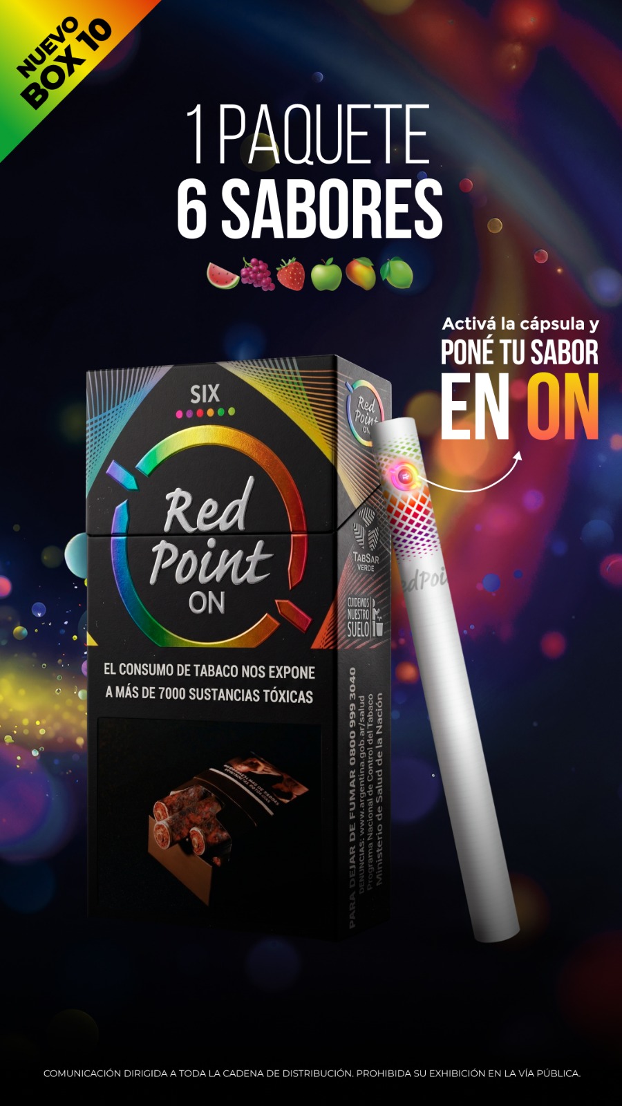 Red Point On Six Box 10